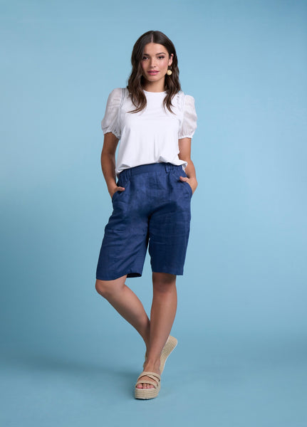 Madly Sweetly Coast Short / MS1122 (3 Colours - Clay, Jade & Washed Navy)