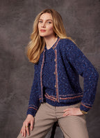 Loobie's Story Bella Sweater / LSK455 (2 Colours - Denim Multi & Musk Multi)