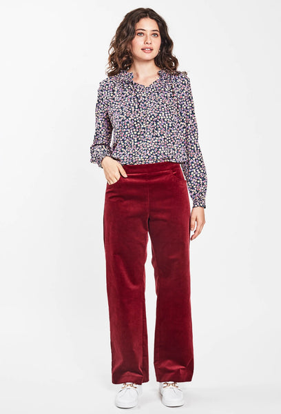 Anne Mardell Penny Pants / PN6141 ( 3 Colours -Ruby , Tui & Olive)