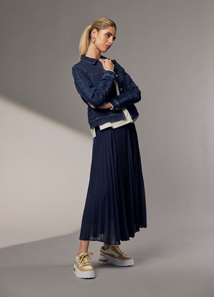 Madly Sweetly Just Pleat It Skirt / MS1224PL ( Colours - Black , Navy ,Taupe. Olive still to arrive)