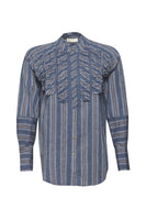 Madly Sweetly Golden Lining Shirt / MS980 (2 colours - Denim & Navy)